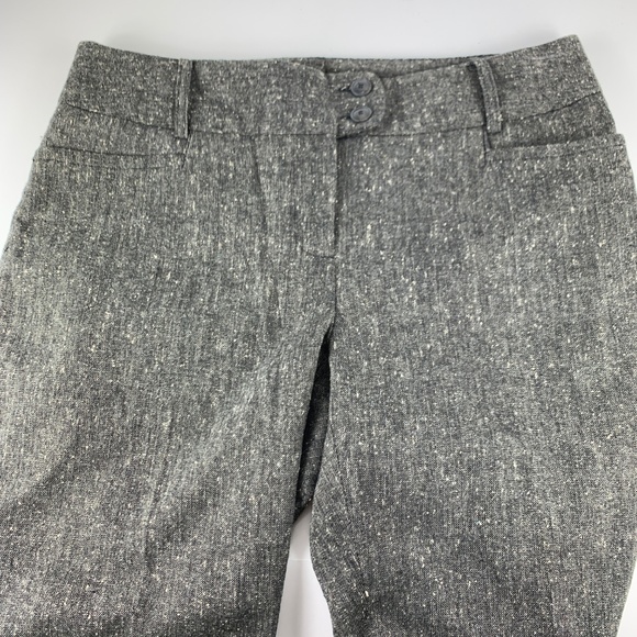 Rafaella Sz 12 Gray Wool Pants Career Straight - Picture 2 of 4